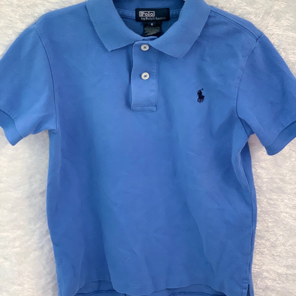 Boys Ralph Lauren Polo-EUC Blue
